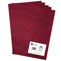 Dekorationsfilz 30 x 20 cm in verschiedenen Farben / 1 Stk. – BERRY