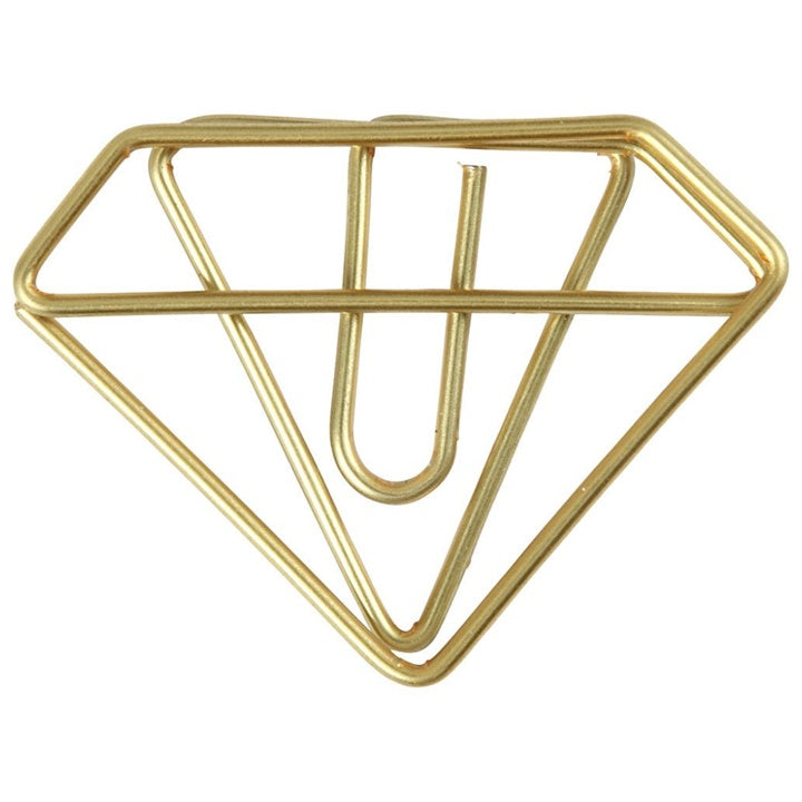 Dekorative Clips in Diamantform — Bild 2