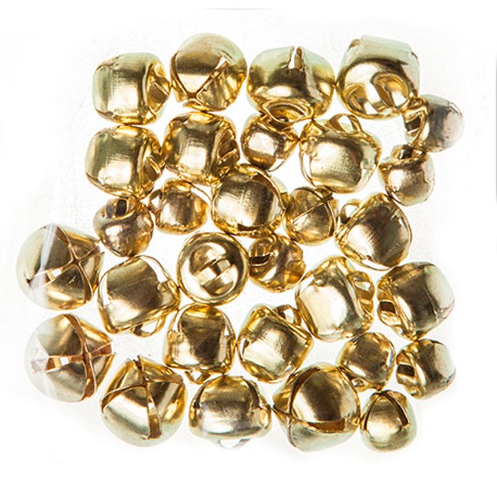 Dekorative Glocken in Gold 30 Stück — Bild 5