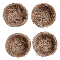 Dekorative Naturnester 9 cm / 4er Set — Bild 1