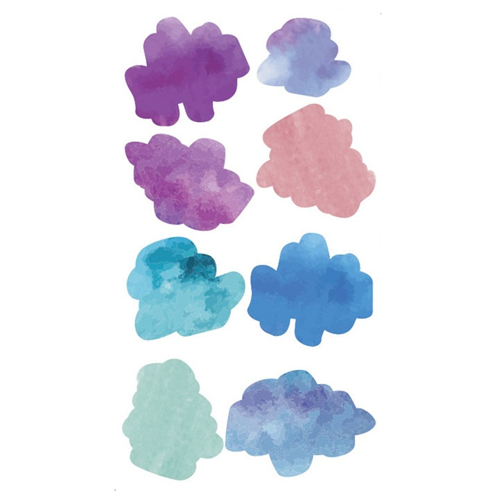 Dekorative PVC-Sticker | Aquarell-Formen, 31-tlg. — Bild 4