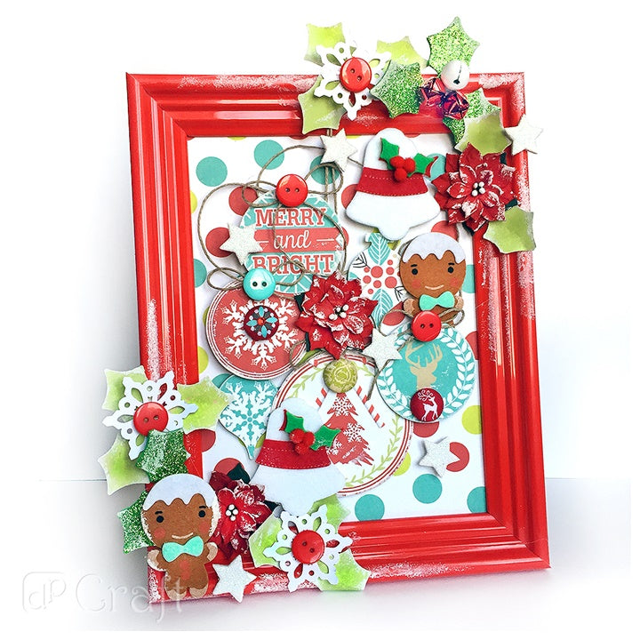 Dekorative Stanze 3,7 cm | Schneeflockenmotiv — Bild 7
