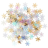 Dekorativer Glitter mit Loch | Schneeflocke 15 g — Bild 1
