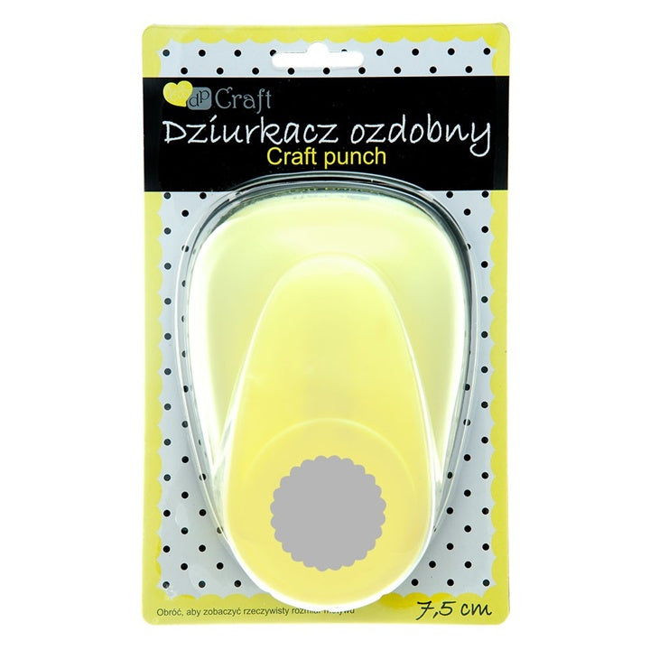 Dekorativer Stanzer 7,5 cm | Wellenförmiger Kreis — Bild 1