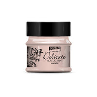 Delicate Metallic Acrylfarbe 50 ml | verschiedene Farben — Bild 1