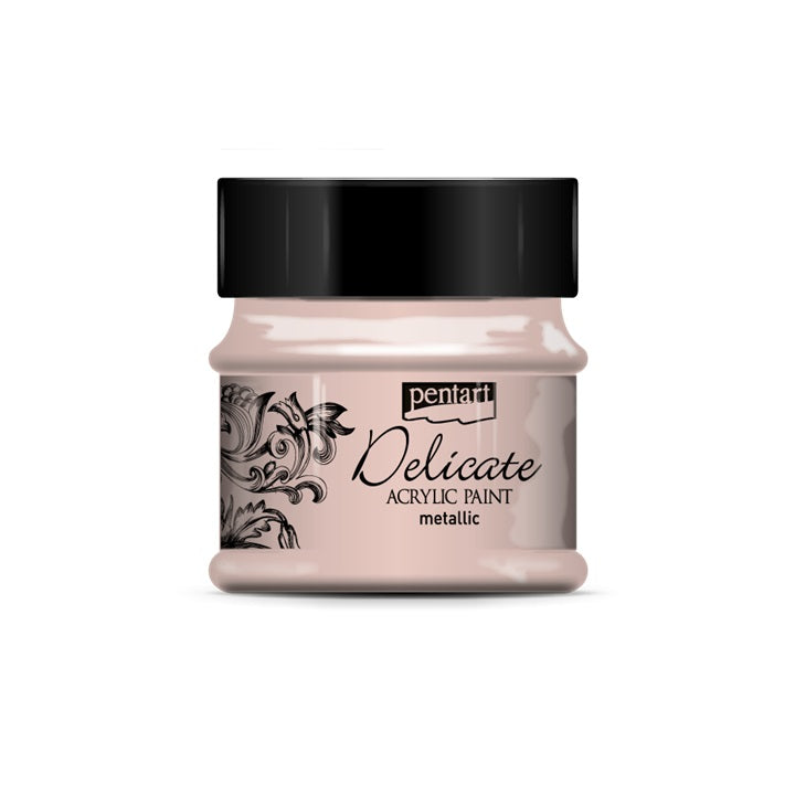 Delicate Metallic Acrylfarbe 50 ml | verschiedene Farben — Bild 1
