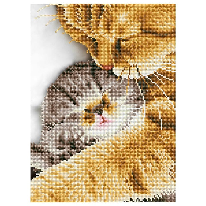Diamond Painting Set - Zärtlicher Moment 30 x 41 cm — Bild 2