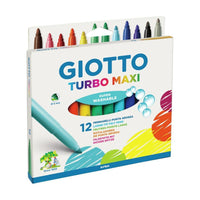 Dicke abwaschbare Filzstifte GIOTTO Turbo Maxi 5 mm