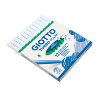 Dicke abwaschbare Filzstifte GIOTTO Turbo Maxi 5 mm – Grasgrün