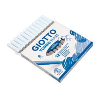 Dicke abwaschbare Filzstifte GIOTTO Turbo Maxi 5 mm – Grau