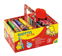 Dicke runde Buntstifte GIOTTO be-bè Schulpackung