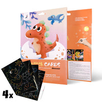 Dino Entdeckung Scratch Art Kit — Bild 1