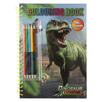 Dino-Malbuch A4 inkl. Aufkleber &amp; Stifte — Bild 3
