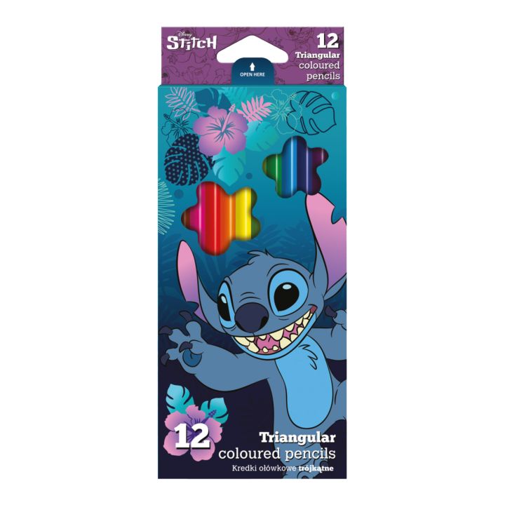Disney Stitch Dreieckige Buntstifte — Bild 2