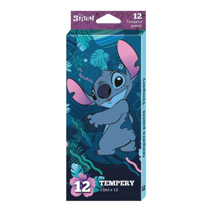 Disney Stitch Temperamalfarben 12x12 ml — Bild 1