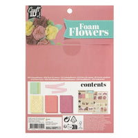 DIY-Schaumstoffblumen-Set in Braun-Gelb 3tlg. — Bild 4