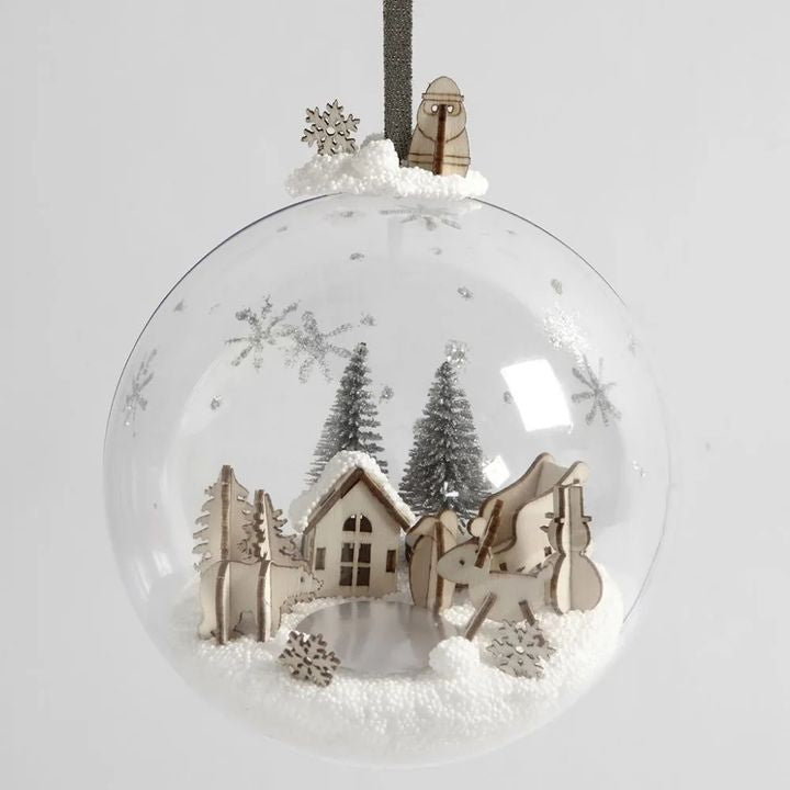 DIY Weihnachtskugel mit Dekoration — Bild 11