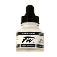 Daler-Rowney FW Künstler-Acryl-Tusche – White