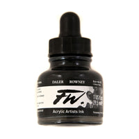 Daler-Rowney FW Künstler-Acryl-Tusche – Black India