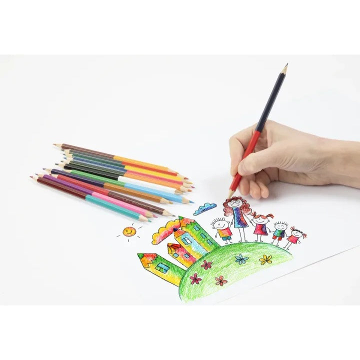 Doppelseitige Buntstifte 12x - 24 Farben — Bild 7
