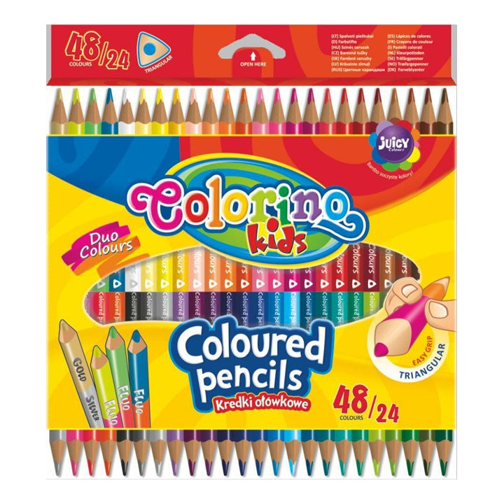 Doppelseitige Colorino-Malstifte 24 Stück — Bild 3