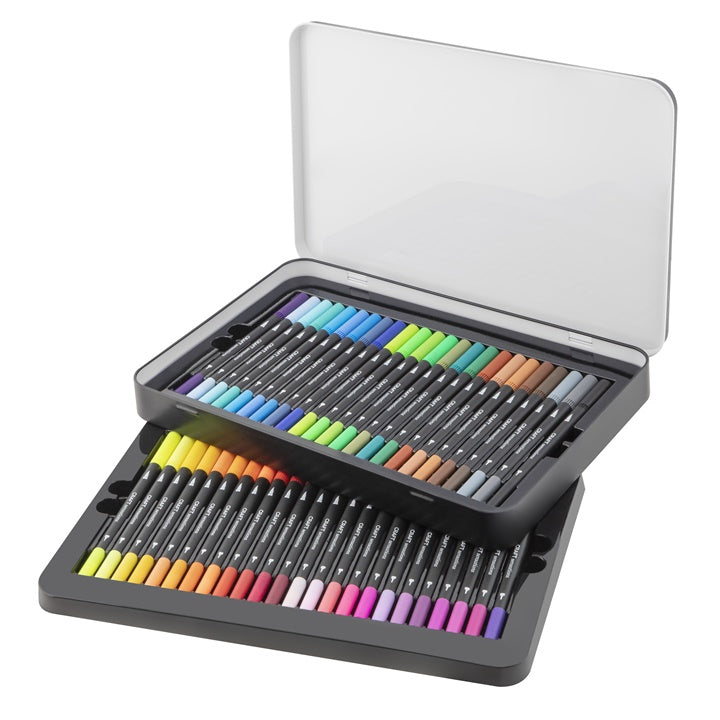 Doppelseitige Marker in Metallbox 48 Stück — Bild 5