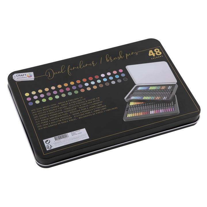 Doppelseitige Marker in Metallbox 48 Stück — Bild 6