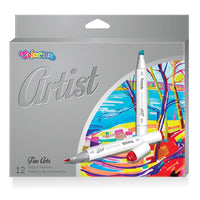 Doppelseitige Skizzenmarker Colorino Artist 12 Stück — Bild 4
