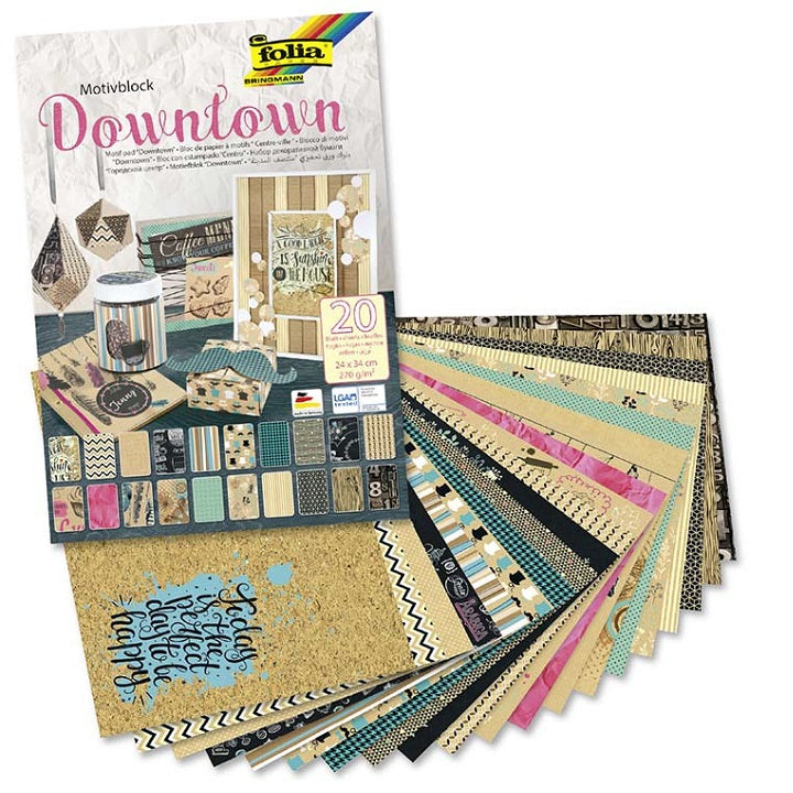 Downtown Kreativpapier von FOLIA — Bild 1