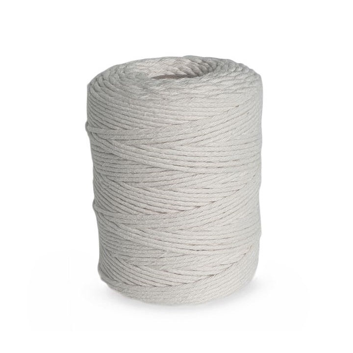 DP Craft Baumwollkordel für Makramee 2 mm weiß | verschiedene Größen — Bild 6