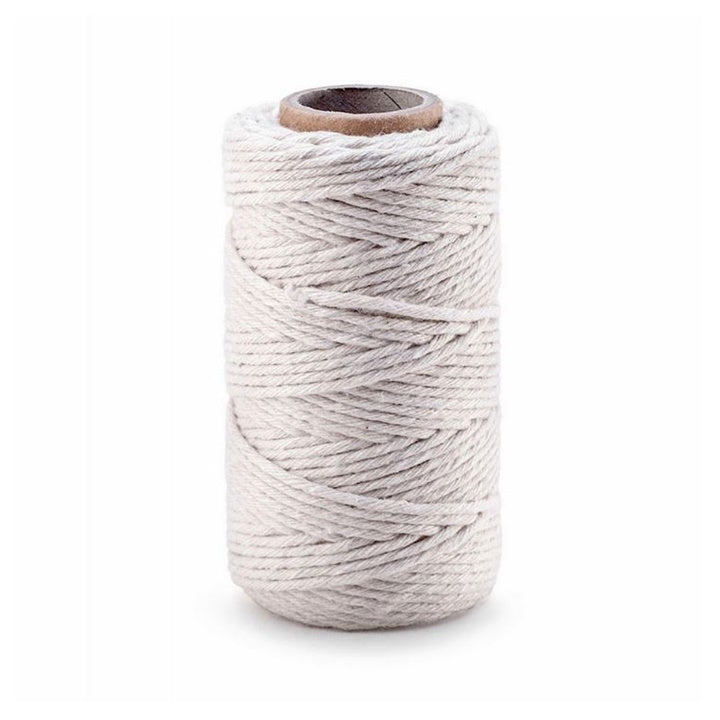 DP Craft Baumwollkordel für Makramee 2 mm weiß | verschiedene Größen — Bild 1