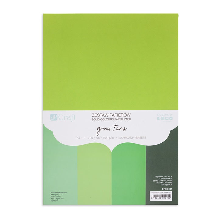 DP Craft Buntpapier-Set - 20 Blatt | verschiedene Farbtöne — Bild 5