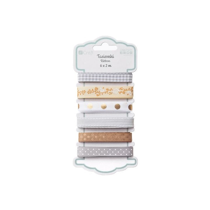 DP Craft Dekobänder-Set - 6 x 2 m | verschiedene Motive — Bild 2