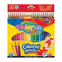 Dreieckige Colorino-Malstifte für Kinder - 24 Stück — Bild 2