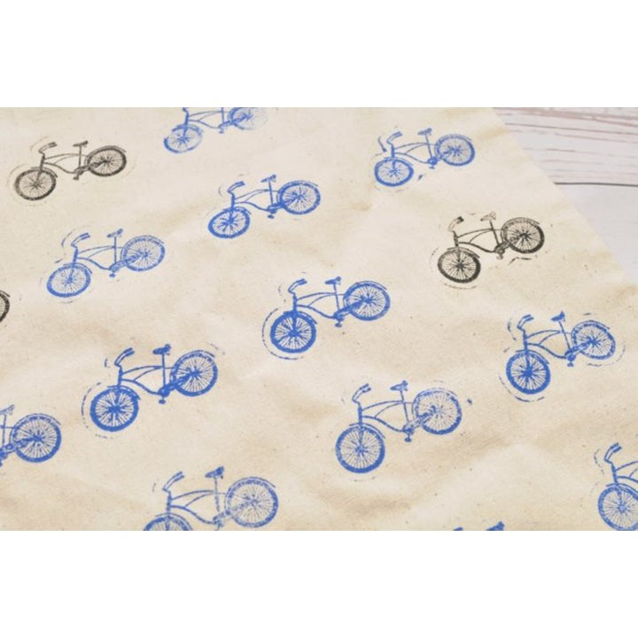 Fahrradstempel aus Holz