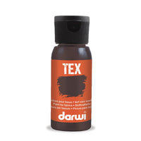 DARWI TEX Textilfarbe 50 ml – Dark Brown