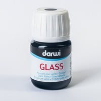 Darwi Glass Vitrail-Farbe 30 ml – Black