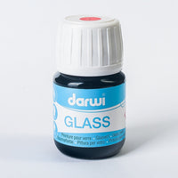 Darwi Glass Vitrail-Farbe 30 ml – Carmine