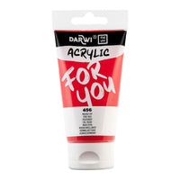Acrylfarbe DARWI Acryl 75 ml – Feuerrot
