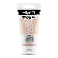 Acrylfarbe DARWI Acryl 75 ml – Rosabeige