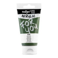 Acrylfarbe DARWI Acryl 75 ml – Grüne Erde