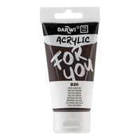 Acrylfarbe DARWI Acryl 75 ml – Van-Dyck-Braun