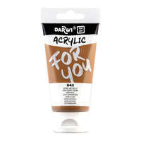 Acrylfarbe DARWI Acryl 75 ml – Siena natur