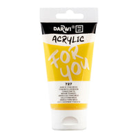Acrylfarbe DARWI Acryl 75 ml – Titan-Gelb mittel