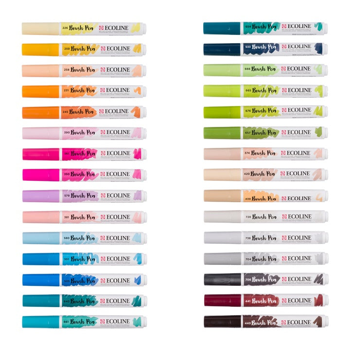 Ecoline Brush Pen Aquarellstifte 30 Stück — Bild 1