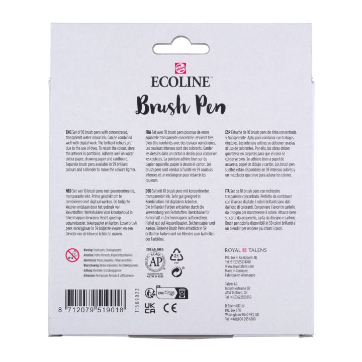 Ecoline Brush Pen Aquarellstifte — Bild 1