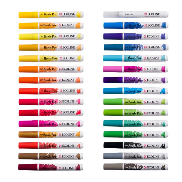 Ecoline Brush Pen Aquarellstifte — Bild 5