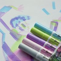 ROYAL TALENS Ecoline Aquarell-Pinselstift-Set PASTEL - 5 Stk.