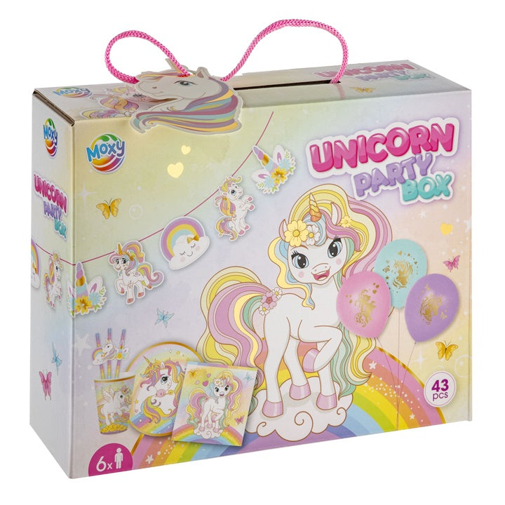 Einhorn Kinder Party Set 43 Teile — Bild 4