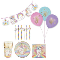 Einhorn Kinder Party Set 43 Teile — Bild 5